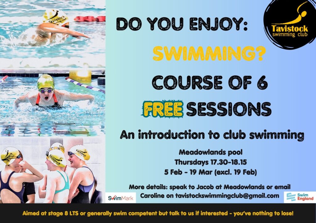 Flyer about free taster courses.  Details are given in text on website.